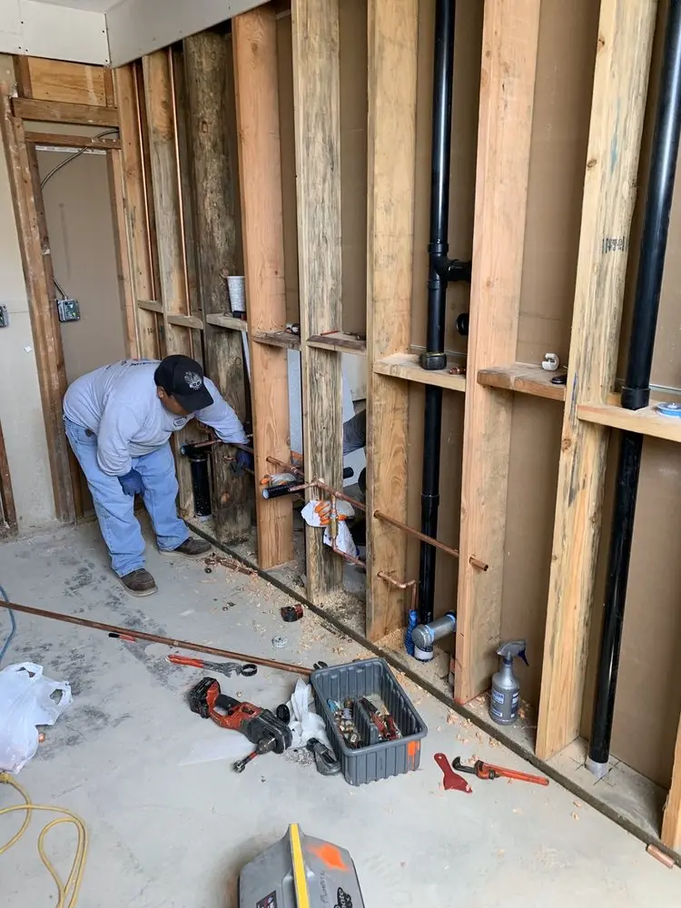 Commercial rough-in plumbing for Commercial Plumbing in Trenholm
